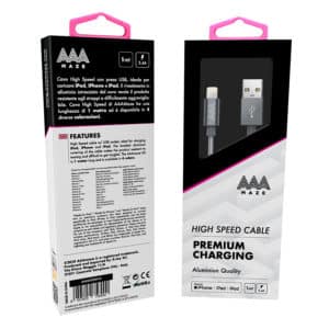 AAAmaze Cavo lightning 1 metro iPhone/iPad