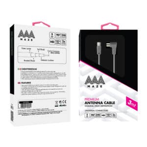 AAAmaze Cavo antenna premium 3 metri