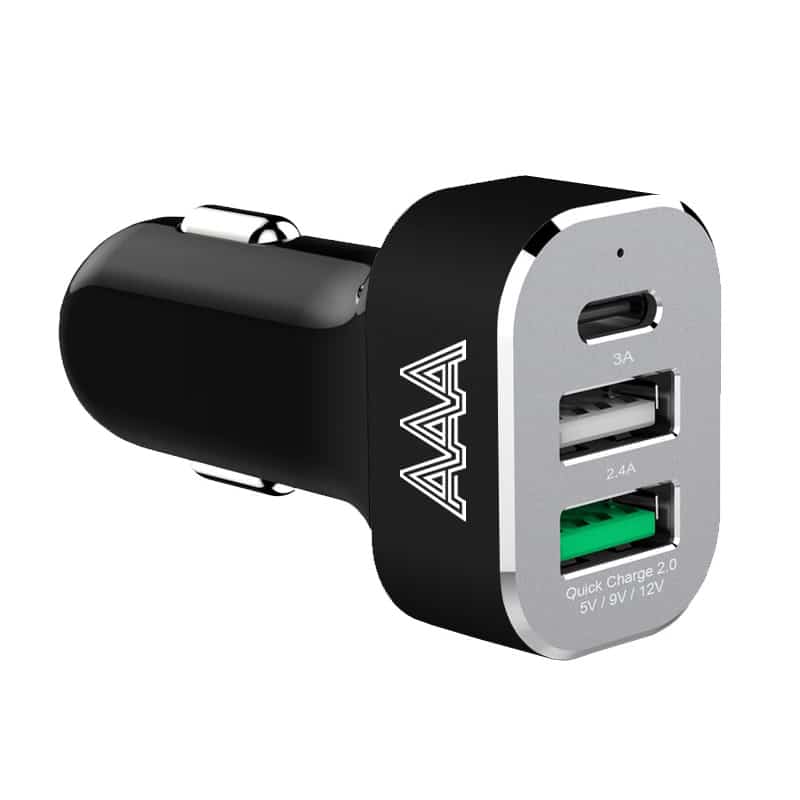 Caricatore auto USB doppio con funzione Parking SBS nero - Norauto