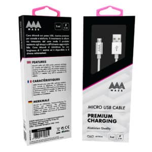 AAAmaze Cavo micro USB 1 metro