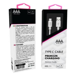 AAAmaze Cavo USB to TYPE-C 1 metro