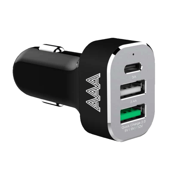 AAAmaze Caricatore auto con doppia USB + TYPE - C  45W