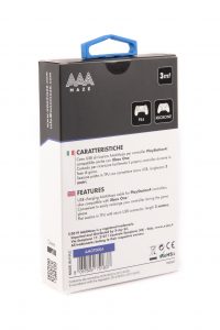 AAAmaze Cavo ricarica Play & charge USB cable 3 metri ricarica PAD Playstation