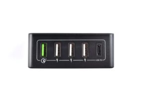Caricatore multiplo USB AAAmaze Multi Charger 5 porte PD+QC 3.0 con TYPE-C