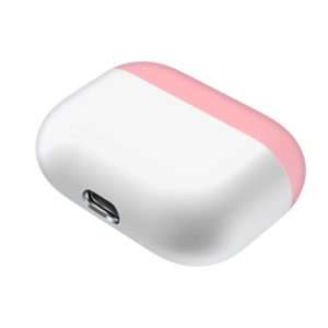 Custodia AAAmaze per Apple Airpods Pro in silicone pink/white