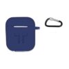 Custodia AAAmaze per Apple Airpods in silicone Dark Blu