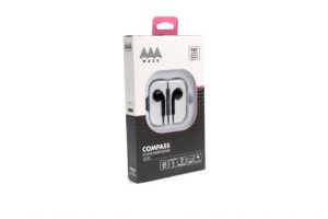 Auricolari a filo AAAmaze EA-3 nero COMPASS