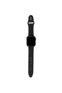 Cinturino AAAmaze per Apple watch 42/44mm in silicone black nero