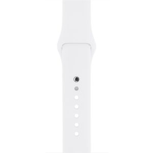 Cinturino AAAmaze Apple Watch in silicone White
