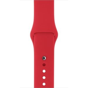 Cinturino AAAmaze Apple Watch in silicone Red