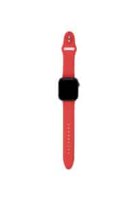 Cinturino AAAmaze per Apple watch 42/44mm in silicone red rosso