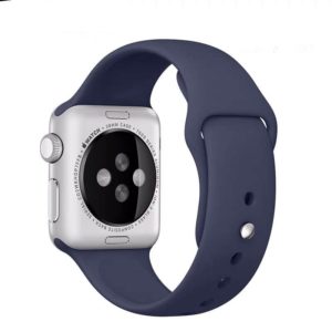 Cinturino AAAmaze Apple Watch in silicone Navy Blue