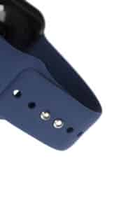 Cinturino AAAmaze per Apple watch 38/44mm in silicone navy blue blu