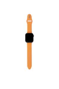 Cinturino AAAmaze per Apple watch 38/40mm in silicone orange arancione