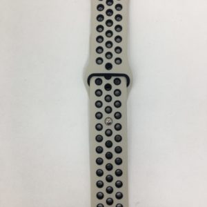 Cinturino AAAmaze Apple Watch in silicone Stone/Black