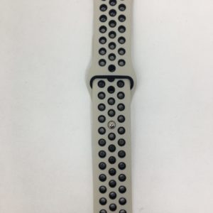 Cinturino AAAmaze Apple Watch in silicone Stone/Black