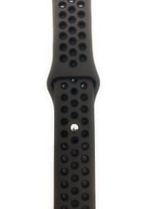 Cinturino AAAmaze per Apple watch 42/44mm in silicone sport night green/black