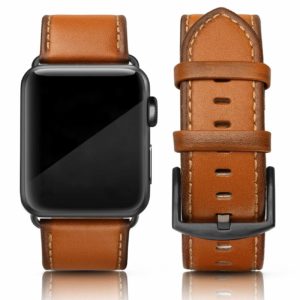 Cinturino AAAmaze Apple Watch in pelle Honey Brown