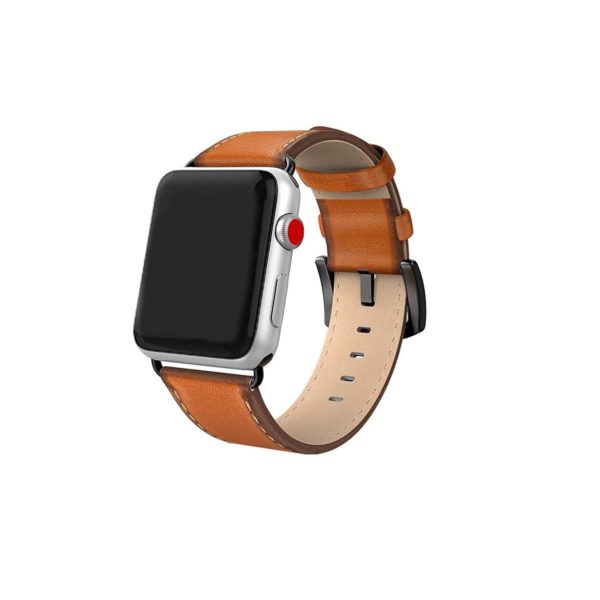 Cinturino AAAmaze Apple Watch in pelle Honey Brown