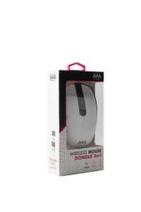 Mouse AAAmaze wireless DONGLE Type-C USB bianco