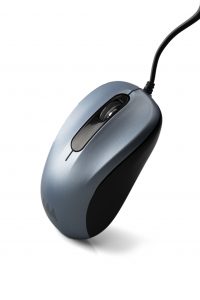 AAAmaze Mouse con filo 3D USB blu