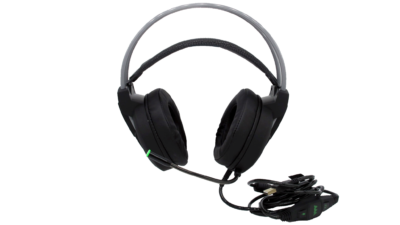AAAmaze Cuffie Headset Gaming a filo con microfono nere
