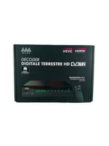 Decoder AAAmaze TVD 25 digital tv DVB T2 HEVC