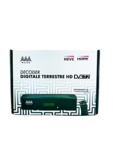 Decoder AAAmaze TVD 24 digital tv DVB-T2 HEVC