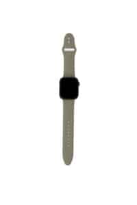 Cinturino AAAmaze per Apple Watch 42/44 m m in silicone khaki verde