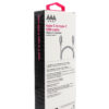 AAAmaze Cavo Type-C to Type-C 1,2 metri silver