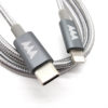 AAAmaze Cavo lightning to Type-C per iPhone 1,2 metri grey grigio
