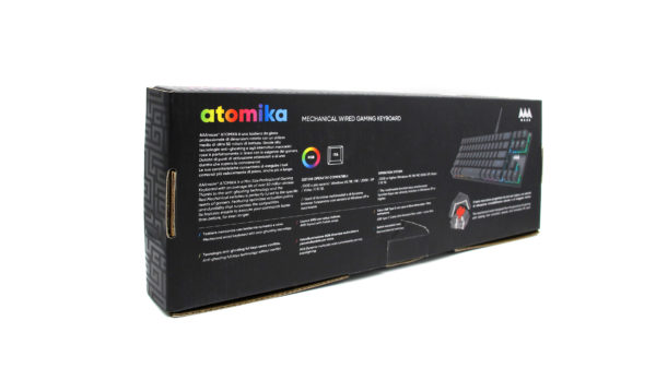 AAAmaze Tastiera gaming  ATOMIKA nera - immagine 3