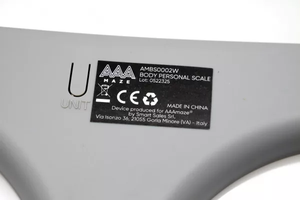 AAAmaze Bilancia pesapersone Body Scale - immagine 6