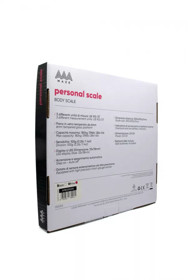 AAAmaze Bilancia pesapersone Body Scale - immagine 8
