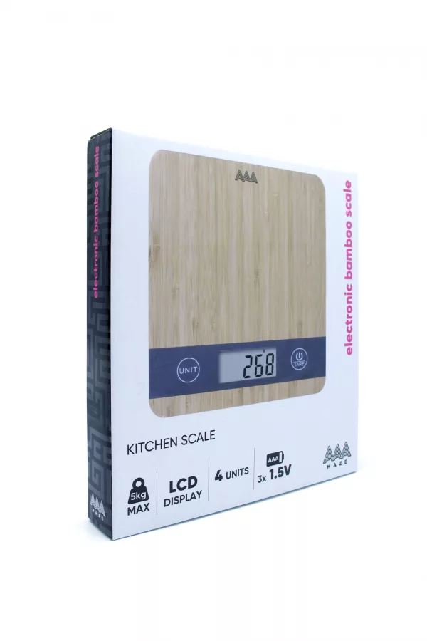 AAAmaze Bilancia da cucina Bamboo Kitchen Scale - immagine 5