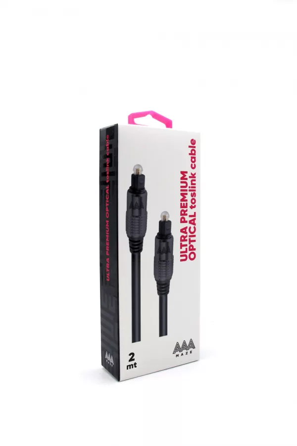 AAAmaze Cavo ottico ultra premium TOSLINK da 1 e 2 metri - immagine 7