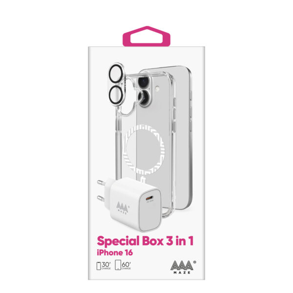 Special Box 3 in 1 AAAmaze per iPhone 16, iPhone 16 Pro e iPhone 16 Pro Max - immagine 5