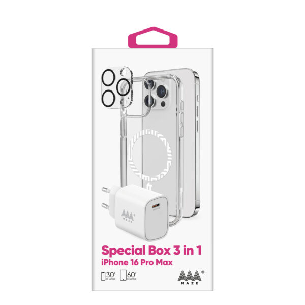 Special Box 3 in 1 AAAmaze per iPhone 16, iPhone 16 Pro e iPhone 16 Pro Max - immagine 8