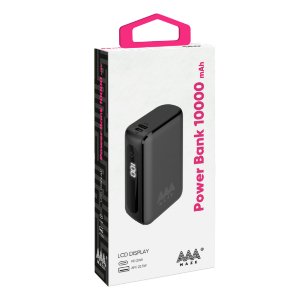 Powerbank AAAmaze 10.000mAh, PD 20W, con display LCD - immagine 2