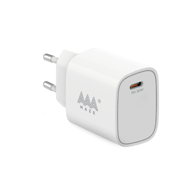 Caricabatterie da viaggio AAAmaze 1 porta USB-C PD 20W o 30W