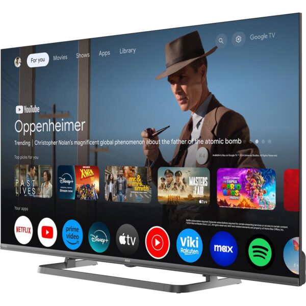 TV QLED Google TV 4K AAAmaze AA43KQM9GTV - immagine 2