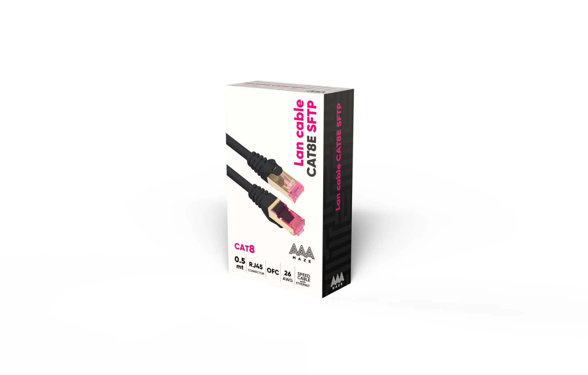 Cavo di rete Lan AAAmaze CAT8 0,5/1/2/3 metri - immagine 7