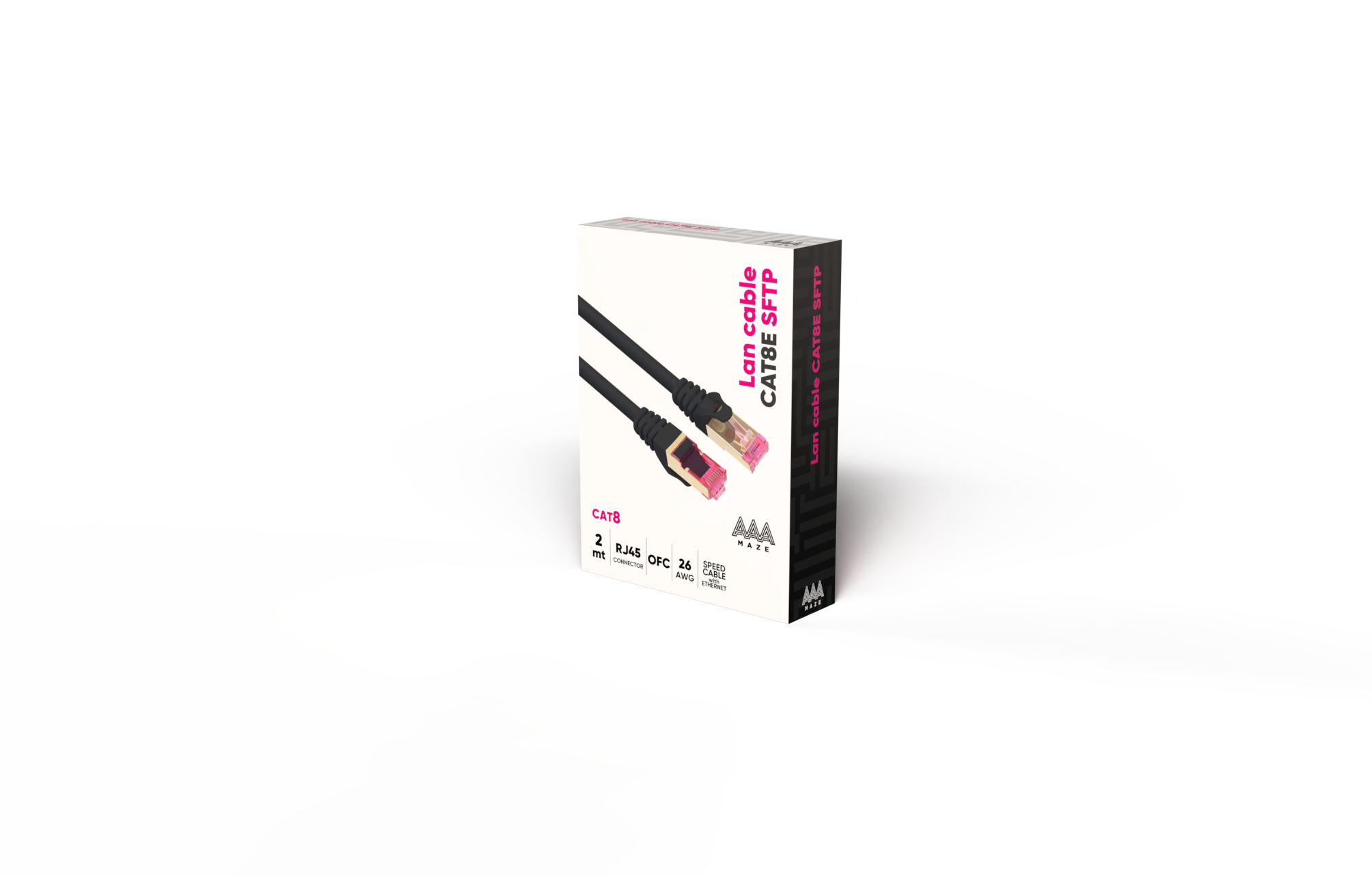 Cavo di rete Lan AAAmaze CAT8 0,5/1/2/3 metri - immagine 6
