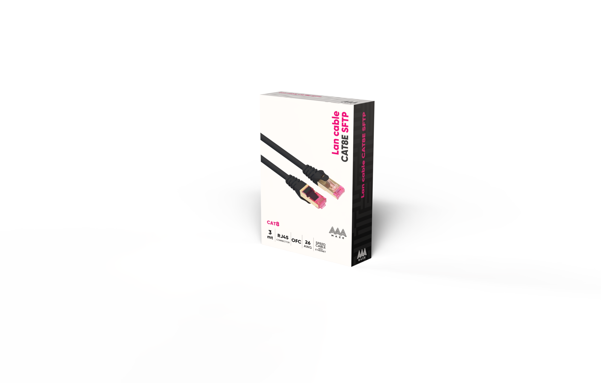 Cavo di rete Lan AAAmaze CAT8 0,5/1/2/3 metri - immagine 5