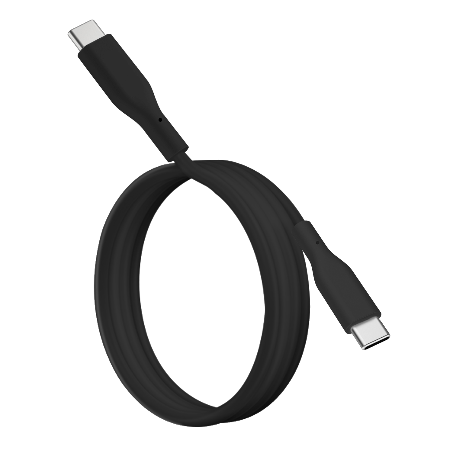 Cavo in silicone AAAmaze 1,2 - 1,8 metri 60w Type-C to Type-C - immagine 2