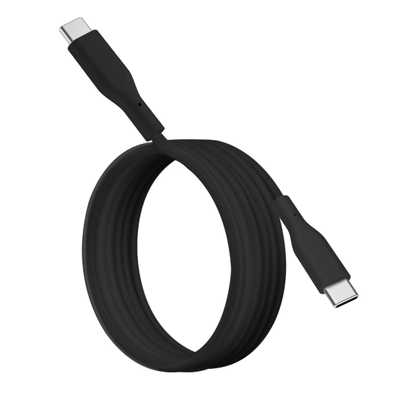 Cavo in silicone AAAmaze 1,2 - 1,8 metri 60w Type-C to Type-C - immagine 4