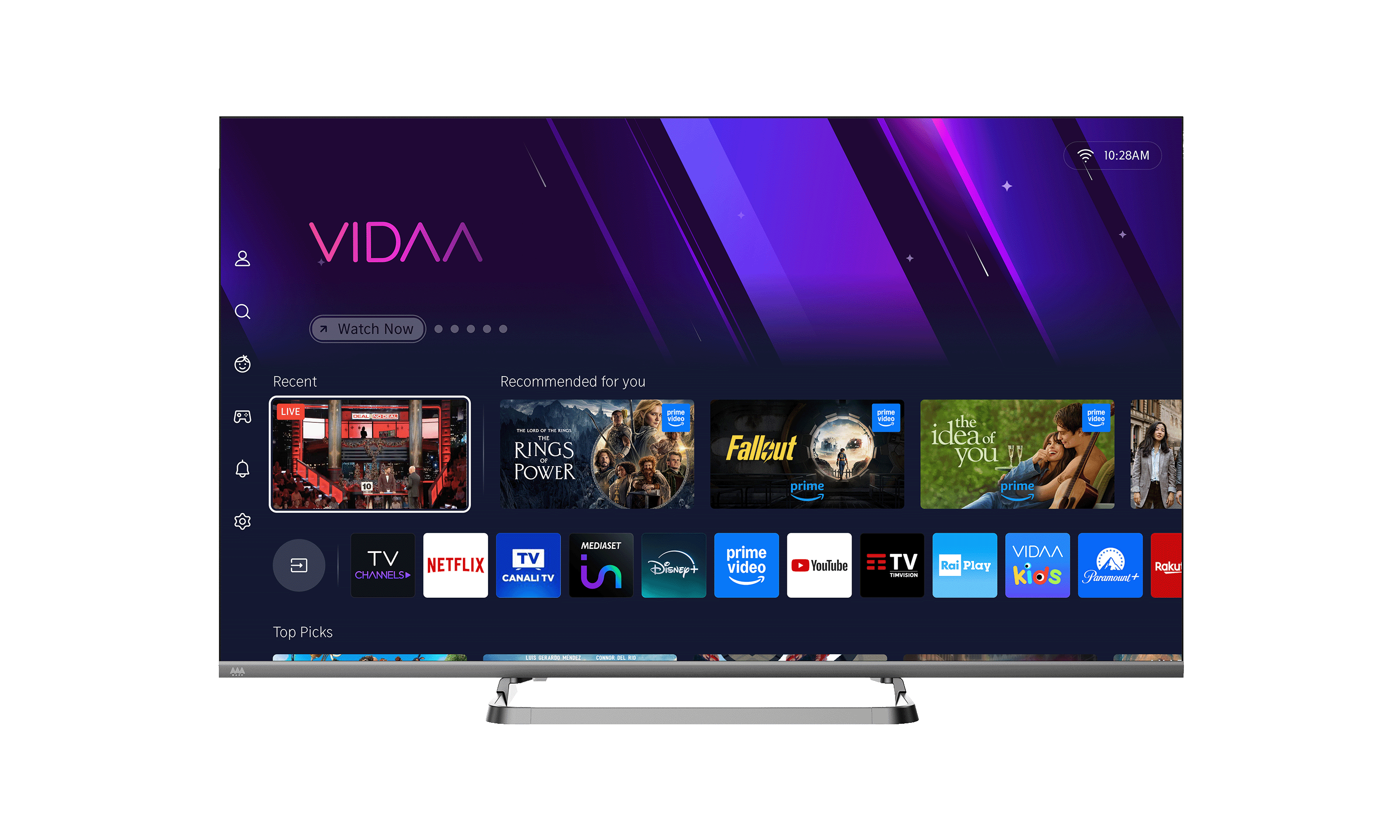 TV LED 4K Smart Vidaa TV AAAmaze AM43KM10VDA