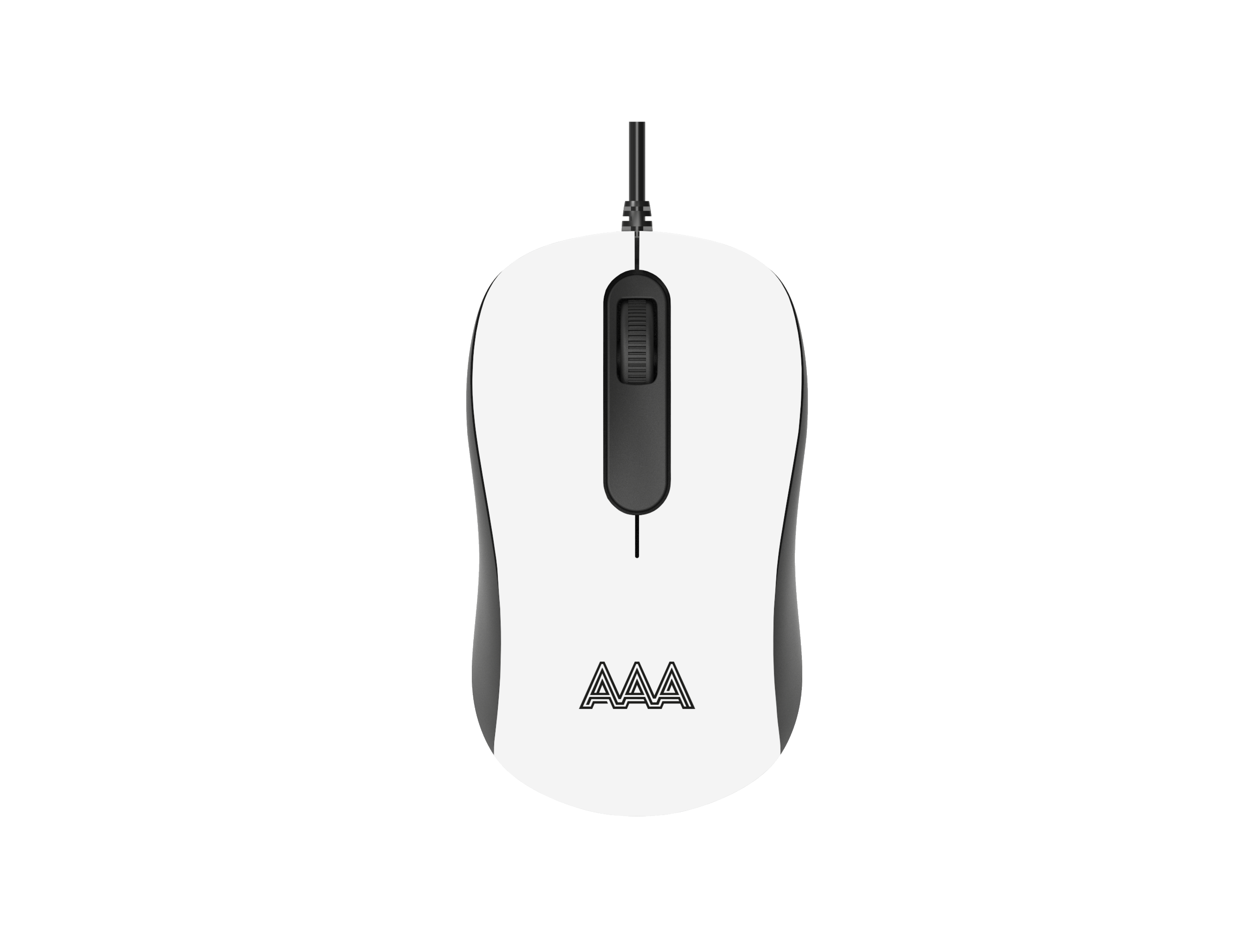 Mouse AAAmaze Wired USB bianco