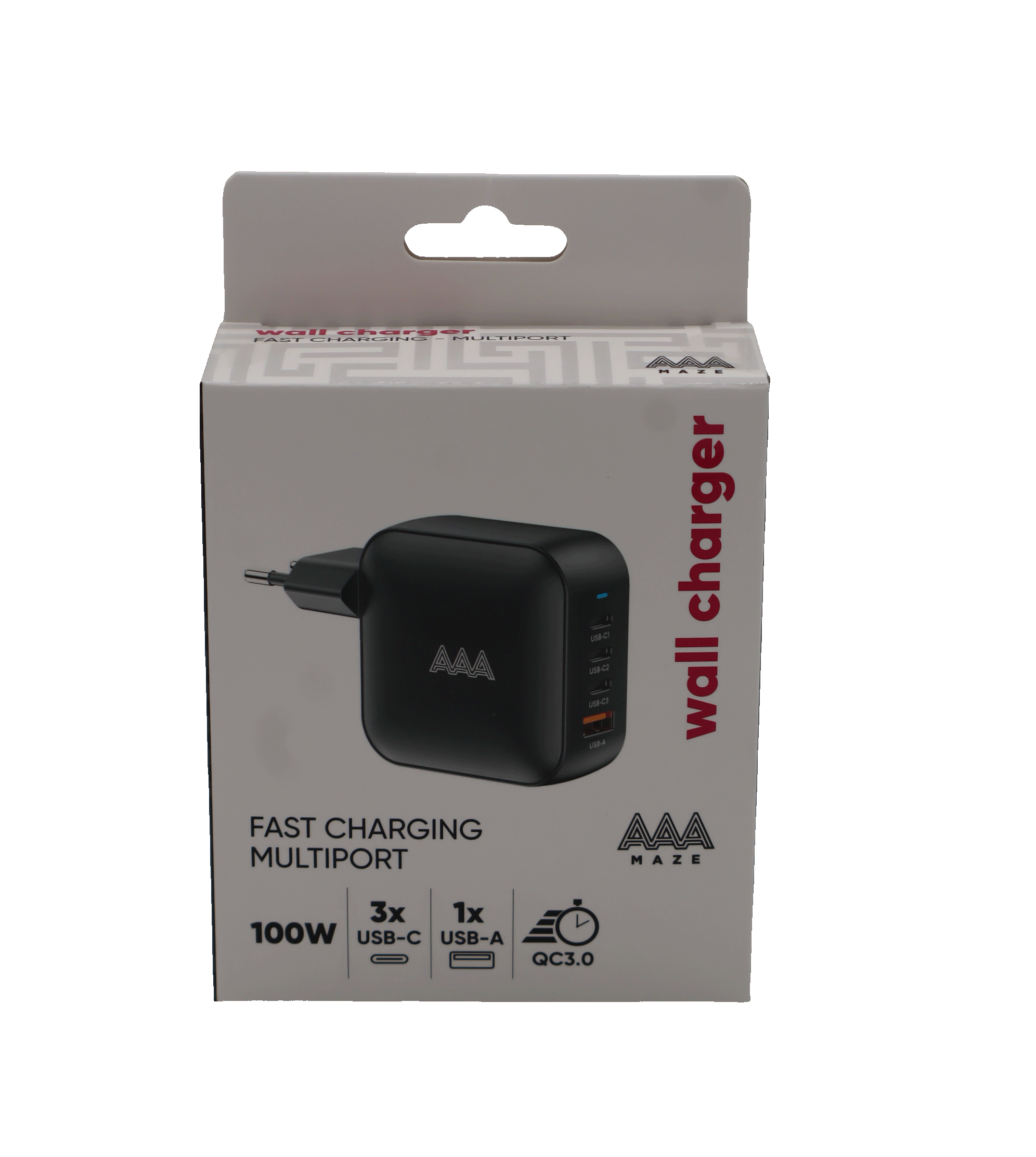 Alimentatore da parete AAAmaze multiporta 100W - immagine 2