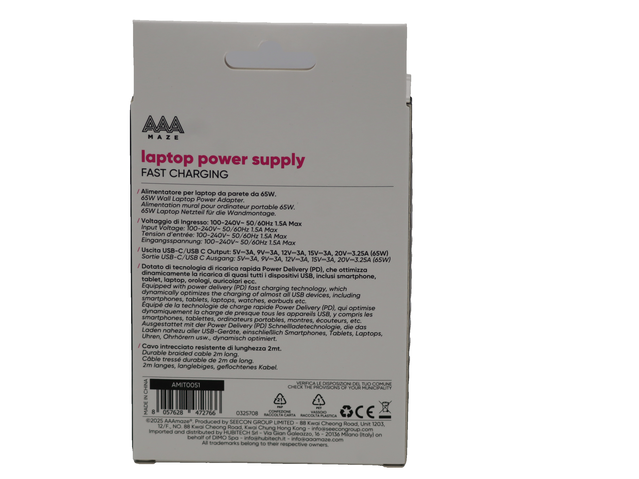 Alimentatore AAAmaze Type USB-C 65W - immagine 4